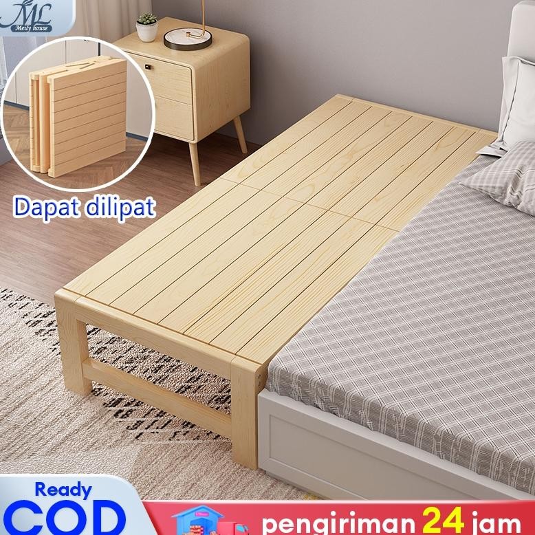 Tempat Tidur Kayu Dipan Tempat Tidur Kayu Dipan Tempat Tidur Dipan Teruntai Ekstra Pelebaran