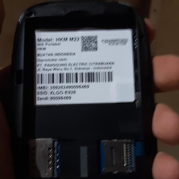 Modem Mifi Wifi Xl Go Hkm M22 4G All Operator New Stok