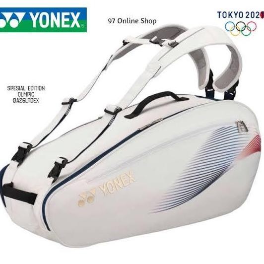 Tersedia Tas Badminton YONEX TOKYO OLYMPIC 2020 WHITE 31WLTDEX Code EX|ORIGINAL