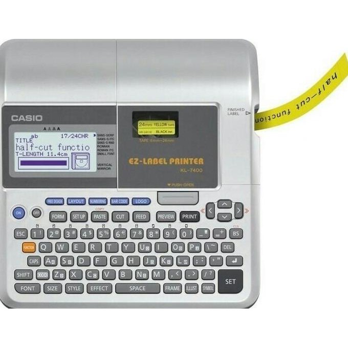 

Mesin Label Casio/Label Printer/Casio Ez Label Kl7400/Orderan Khusus New Stok