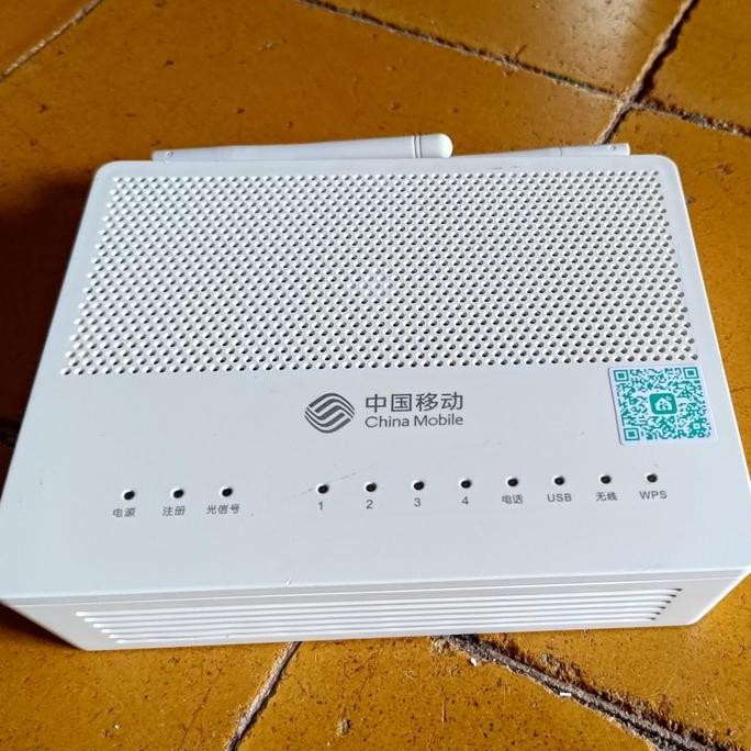 Router H1S Xpon Ont Rt Rw Net Adaptor 12V 1A Bekas Normal Siap Pakai Bisa Epon Gpon New Stok