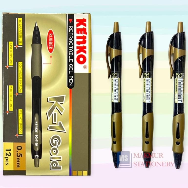 

Pulpen / Ballpoint / Pen Gel Kenko K-1 (12 Pcs)