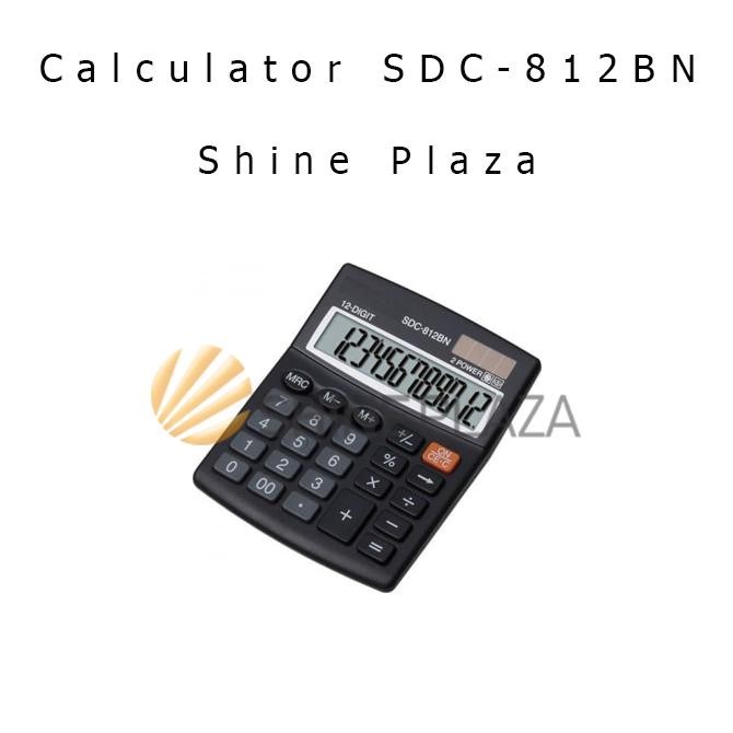 

Calculator Pasar 12 Digit SDC-812BN - Kalkulator 812