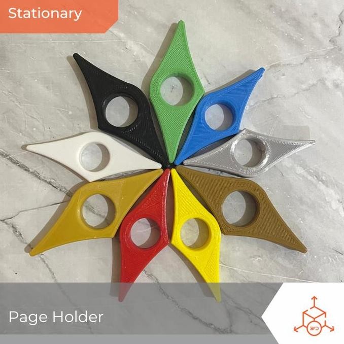 

Page Holder | Thumb Book | Penyangga Halaman Buku | Alat Bantu Baca Buku Co