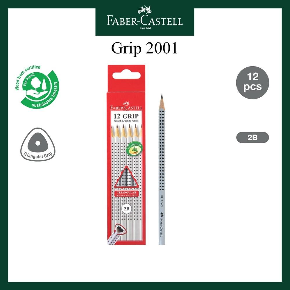 

Pensil Faber Castell 2B Grip 2001 Untuk Menulis Menggambar ataupun Ujian Per Box