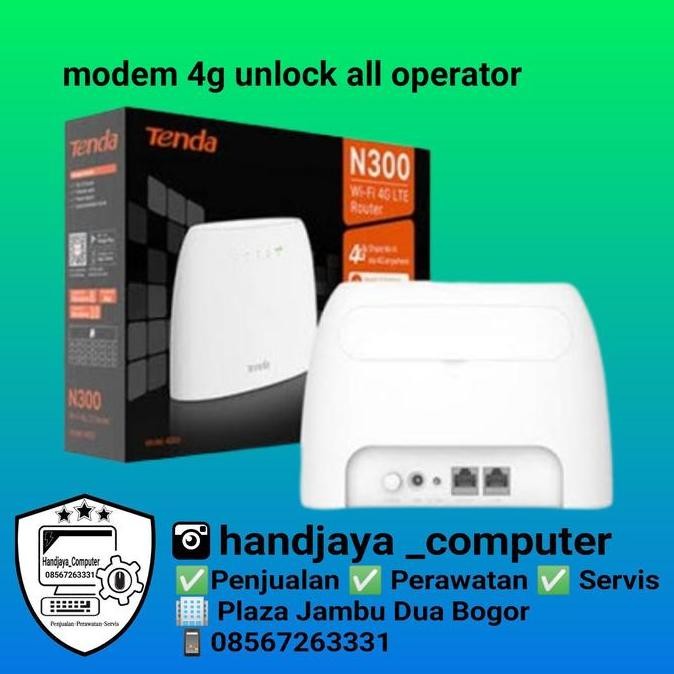 Tenda 4G03 Modem Wifi 3G/4G New Stok
