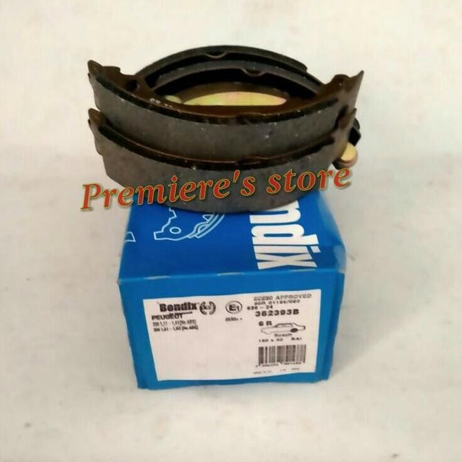 kampas rem belakang peugeot 206 bendix