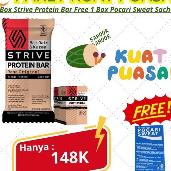 

Paket Bundle Puasa Strive Protein Bar Pocari Tenaga Energi