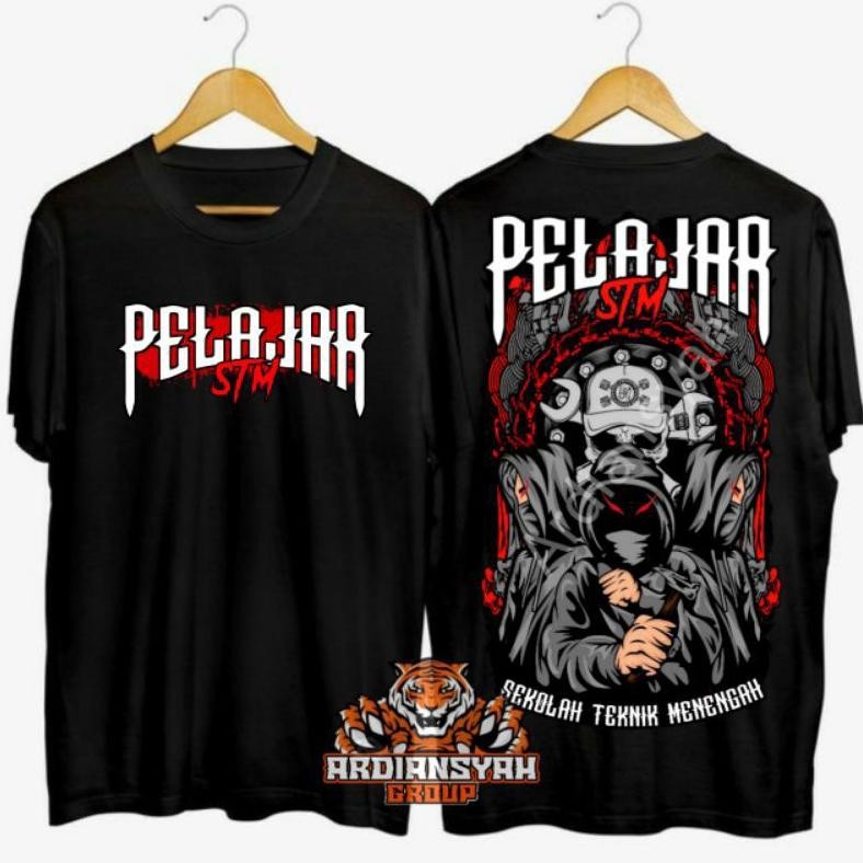 Promo Kaos Pelajar Stm  Baju Distro Sekolah Teknik Mesin  Kaos Pelajar Atasan Pria Wanita   Free Sti