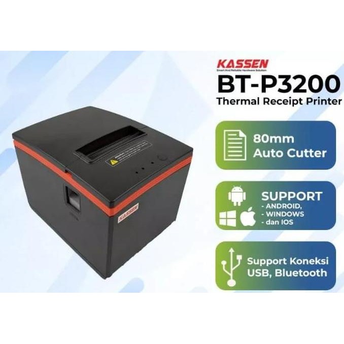 Pos Printer Kasir Kassen Bt-P3200 | Btp 3200 | Btp3200 New Stok