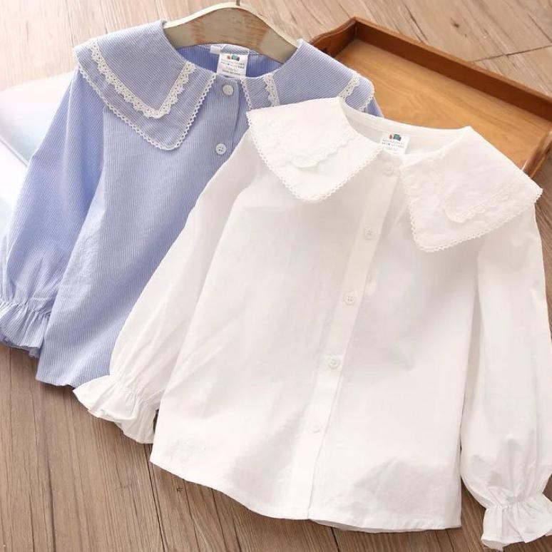 Kirey blouse baju anak perempuan 1-12 tahun /kemeja anak perempuan/ baju atasan anak perempuan AST