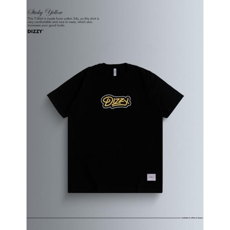 Promo T-Shirt Distro Dz Sticky Yellow T-Shirt Kaos Distro Pria Wanita