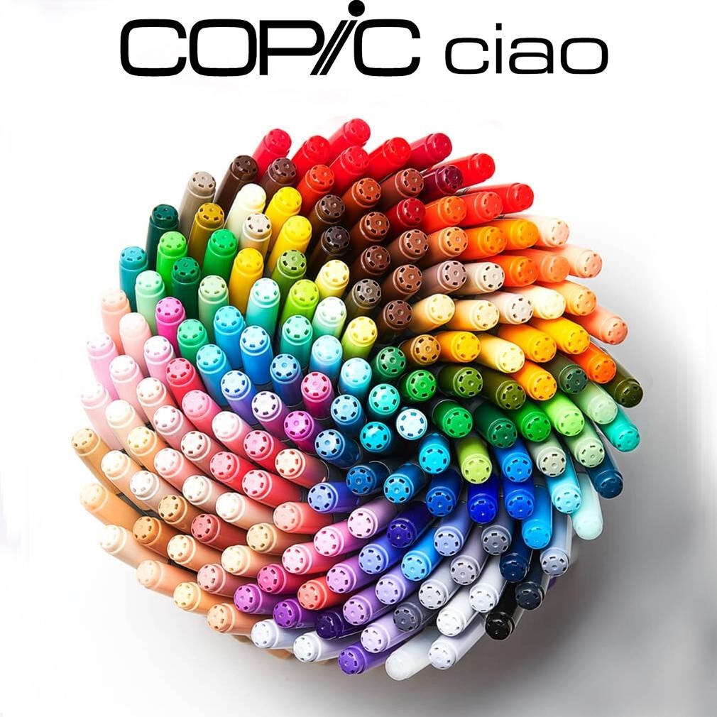 

Copic Ciao Graphic Marker Alcohol Based Dye Ink Refillable Satuan