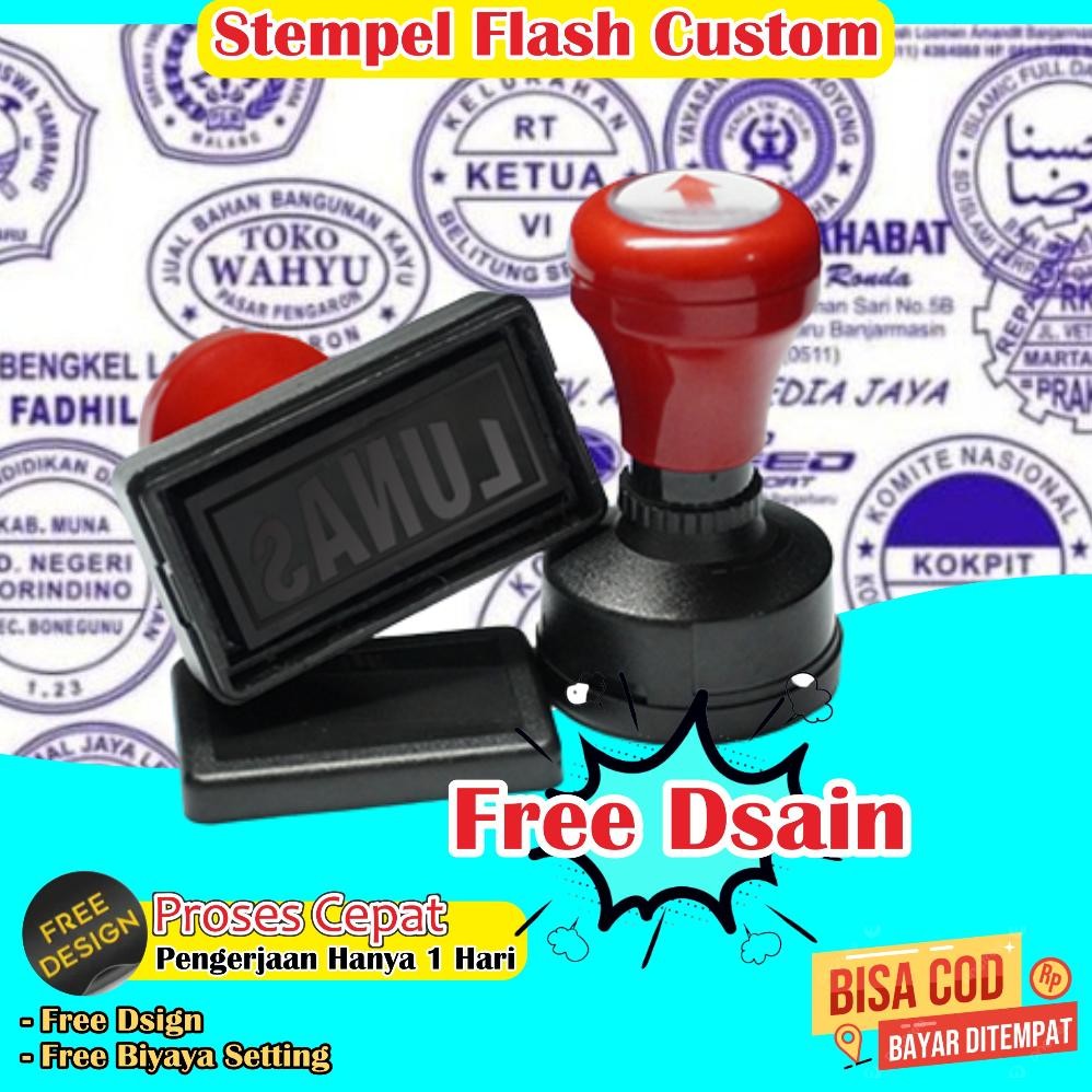 

stempel flash otomatis custom free dsain stempel logo cap toko stempel alias stempel penilaiaan
