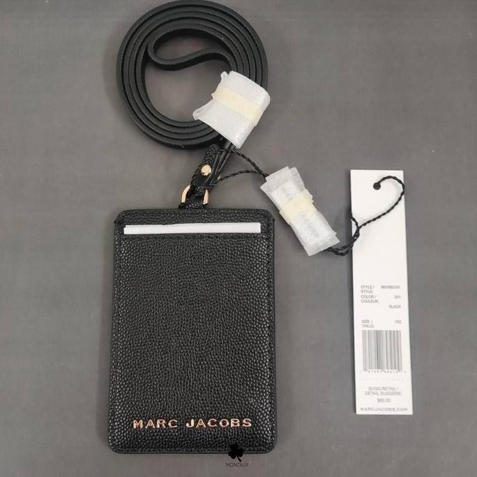 

Nwt Lanyard M*Arc Jacobs Lanyard Id Card Black Recommended Co