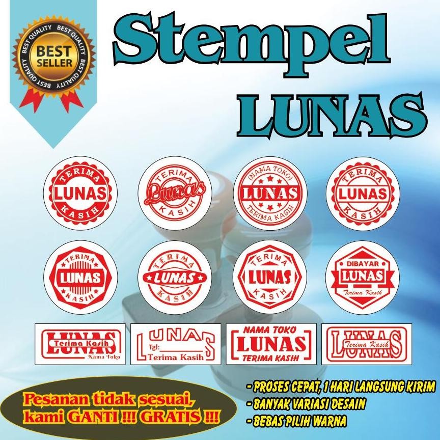 

STEMPEL LUNAS MURAH, STEMPEL OTOMATIS, STEMPEL