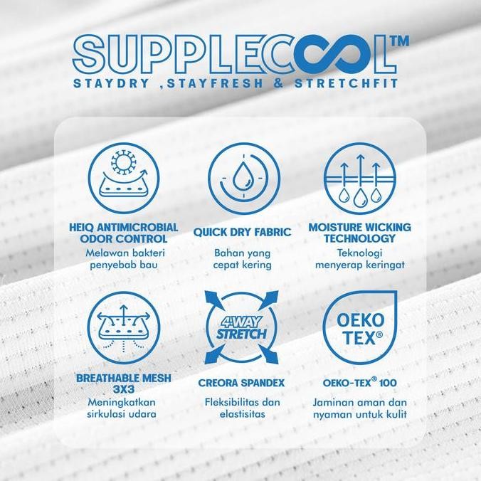 Terbaru Staycool Supplecool Xbones Boxer Briefs Celana Dalam Original