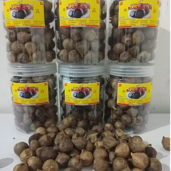 

Black Garlic Bawang Putih Tunggal Oven 250 Gram Free Kardus Packing Baru