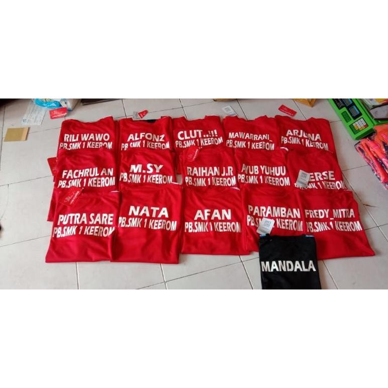

Ht-12 Jasa Sablon Nama + Pb