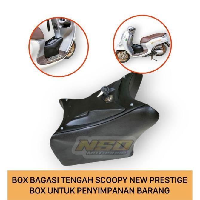 Box Bagasi Tengah Untuk Penyimpanan Barang Scoopy Prestige Tahun 2020 2021 2022 2023 2024 Forsale