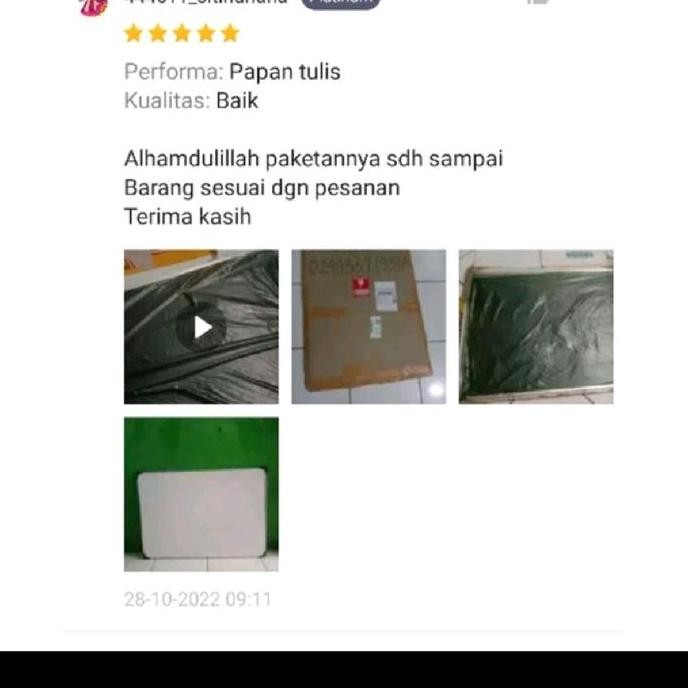 

Papan Tulis White board Gantung 60x90 cm. ns