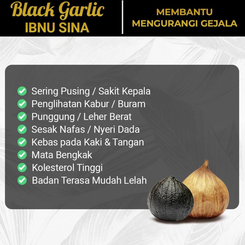 

BAWANG TUNGAL) BAWANG HITAM BLACK GARLIC IBNU SINA 600gr / SOLO BLACK GARLIC BAWANG LANANG HITAM TUNGGAL OBAT HERBAL / PREMIUM BLACK GARLIC FERMENTASI ALAMI