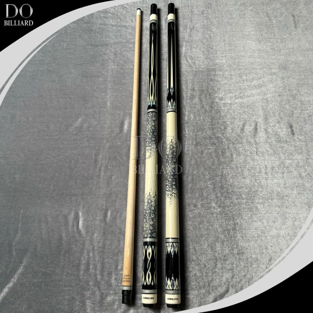 Stick Billiard KONLLEN DRAGON Series Cue Leather Grip Low Dlection / Stick Konllen DRAGON