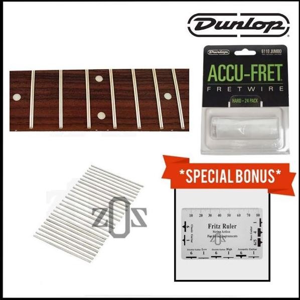 Kawat Fret Wire Fretwire Jim Dunlop Accu-Fret Jumbo 6110