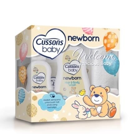 READY STOK Set Sabun Mandi Lotion Tissue dan Cream Cussons Baby Pack Newborn / Bayi Baru Lahir Siap 