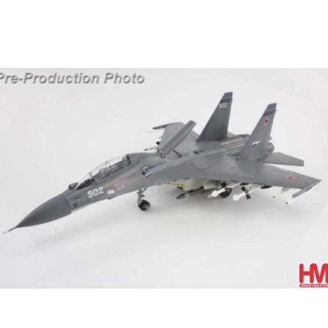 Diecast Pesawat Tempur Sukhoi Su-30Mk Flanker C Russian Air Force 1/72 By Hobby Master