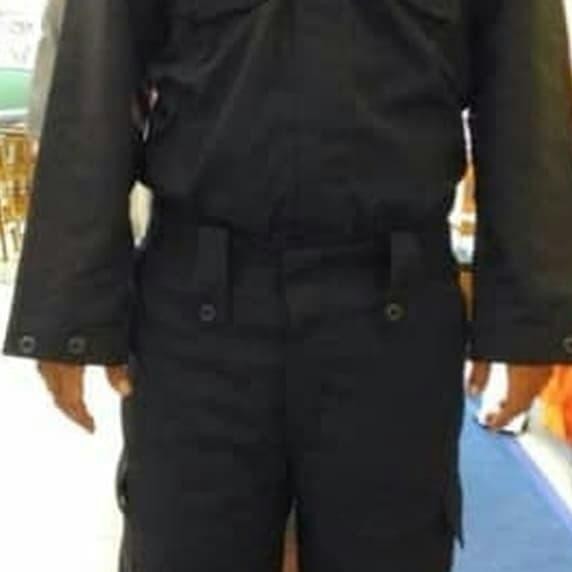 Seragam Security Pdl Seragam Security Lengan Panjang Navy Hitam