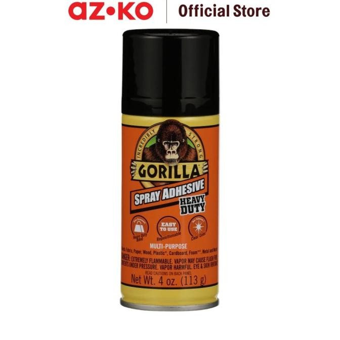 

JUAL AZKO Gorilla 118 ml Lem Semprot Adhesive Heavy Duty