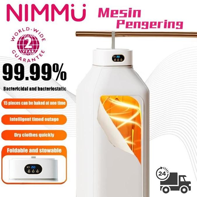 Terlaris Mesin Pengering Pakaian Portable Pemanas Pengering Pakaian Lipat Listrik Pengering Otomatis