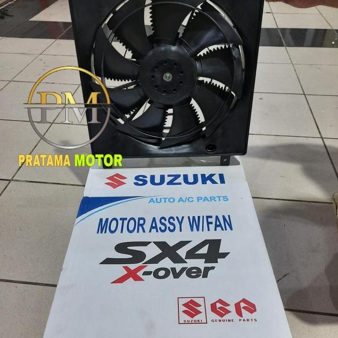 MOTOR FAN RADIATOR EXTRA FAN SUZUKI X-OVER SX4 ORIGINAL SUZUKI SGP