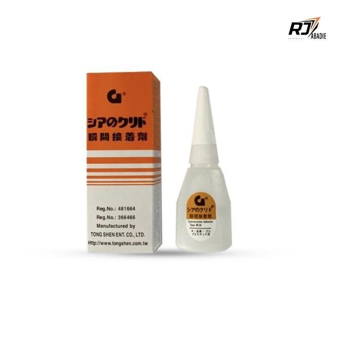 

HRG DISKON [50PCS] Lem Serbaguna Korea Tipe G ORIGINAL Untuk Besi Karet Plastik