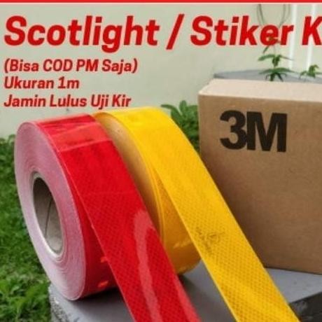 

DISKON stiker reflektor 3M original 1 dus 45 meter