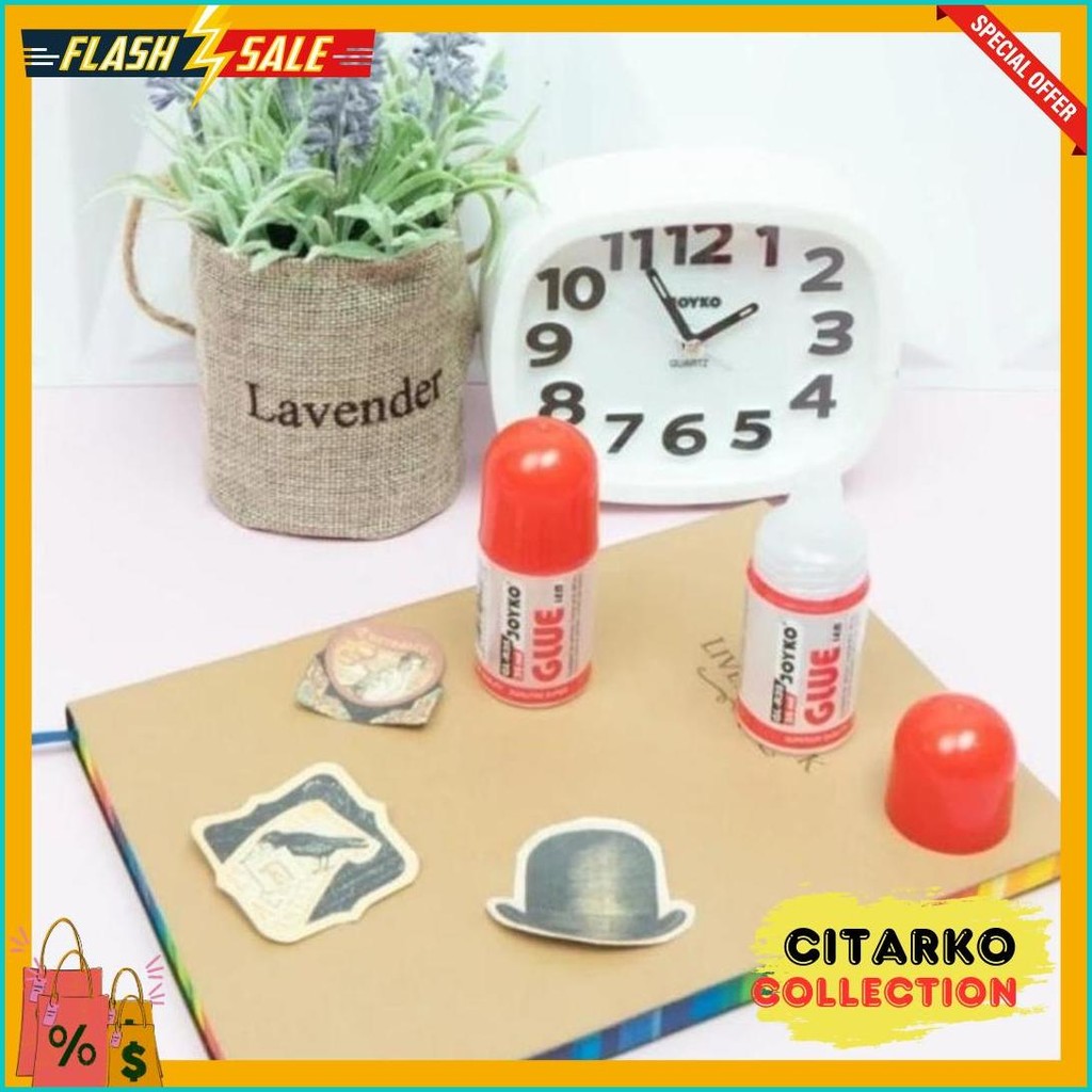 

( 12 Buah ) Lem Cair Perekat Kertas Liquid Glue Joyko Gl - R35 ( 35 Ml ) Terlaris! Produk Ini Banyak Dicari