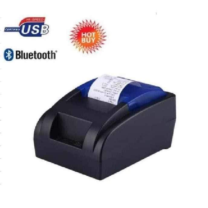 Paket Kasir Printer Mini Thermal Bluetooth Scan Bar Cash Drawer New Stok
