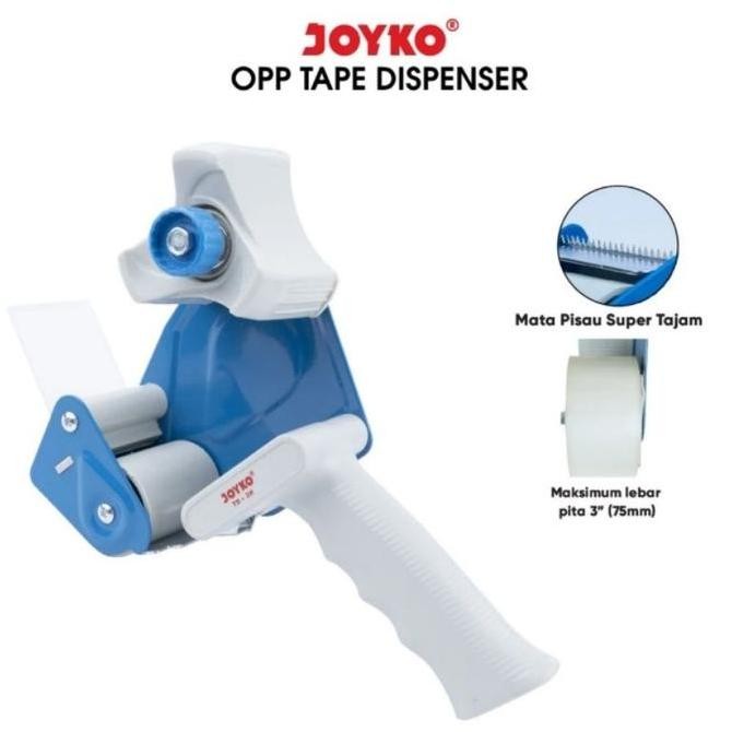 

DISKON Joyko Tape Cutter TD-2H - Tape Dispenser Pemotong Pita Perekat Joyko