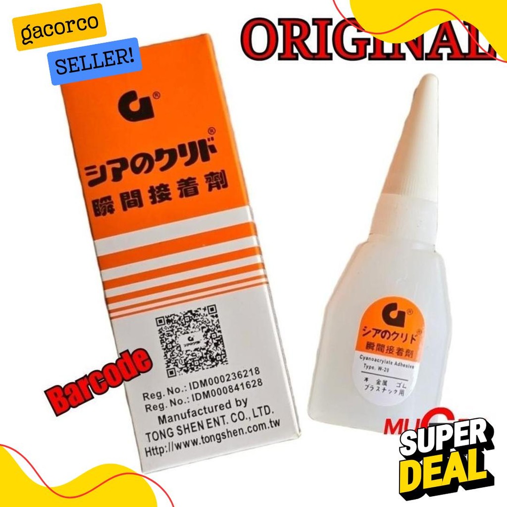 

Lem G Korea Asli / Lem G Original Kwalitas Super (10 Pcs) Diskon Setengah Harga