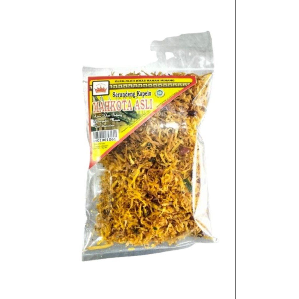 

Serundeng Kapelo Mahkota Asli 200gr