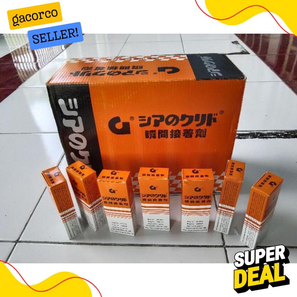 

10 Pcs Lem G / Lem Tetes /Lem Korea Terlaris! Produk Ini Banyak Dicari