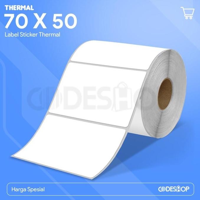 

HARGA DISKON LABEL DIRECT THERMAL 70x50 | 70mm X 50mm CORE 1 " ISI 1000 PCS