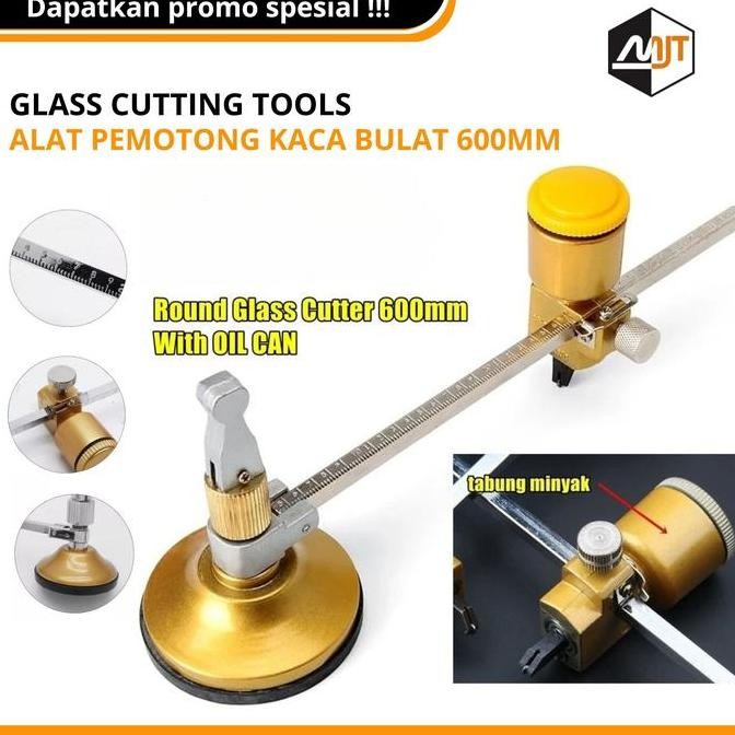 

Jangka Pemotong Kaca Kompas Diameter Lingkaran Alat Potong Ubin Circle Round 60cm