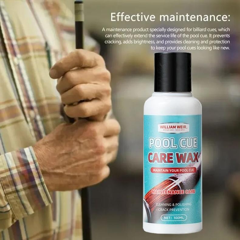 Cod Pembersih Stick Billiard | Cue Wax Billiard | Pool Cue Polishing Wax Gj-46