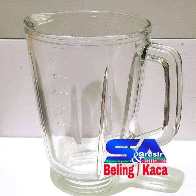 Tersedia Gelas JUS BELING/KACA 2815 Mounting JUICE Model Blender Philips Lama