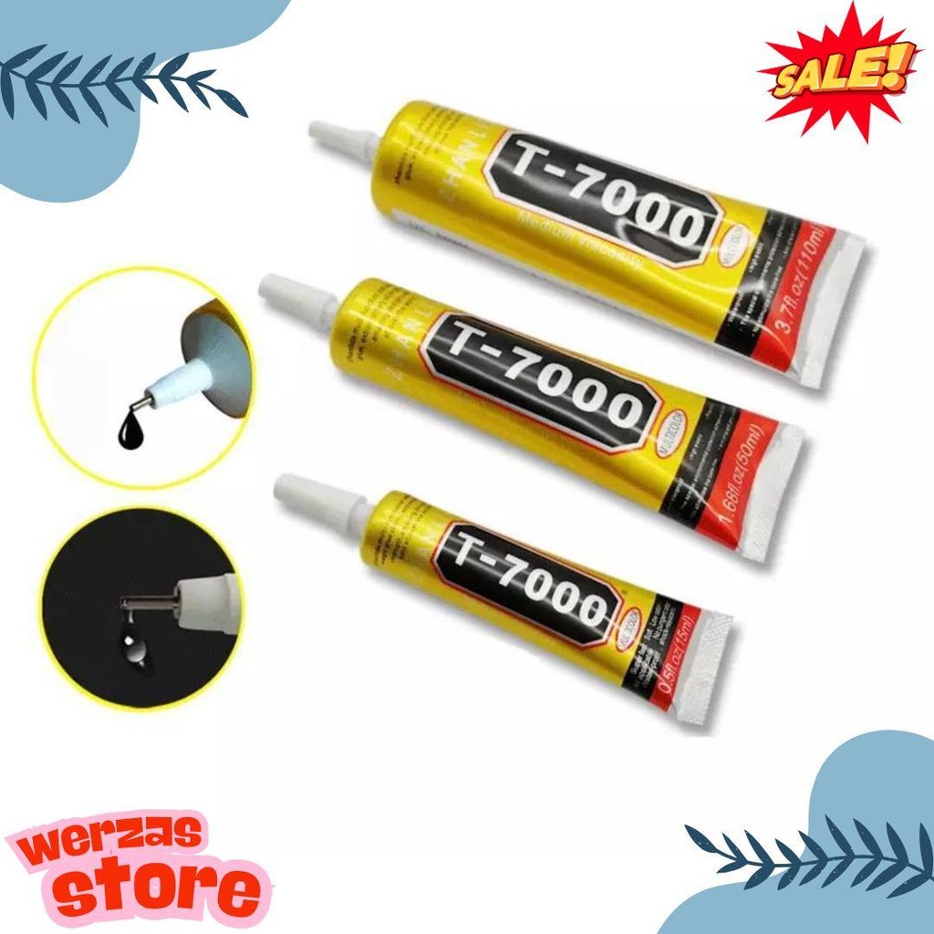 

Lem Touchscreen / Lem Serbaguna / Lem Multifungsi T7000 Hitam Diskon Setengah Harga