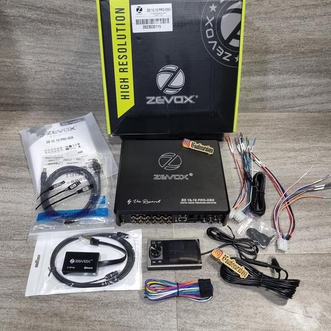 zevox ZD 12.12 PRO DSD DSP+DSD player amplifier