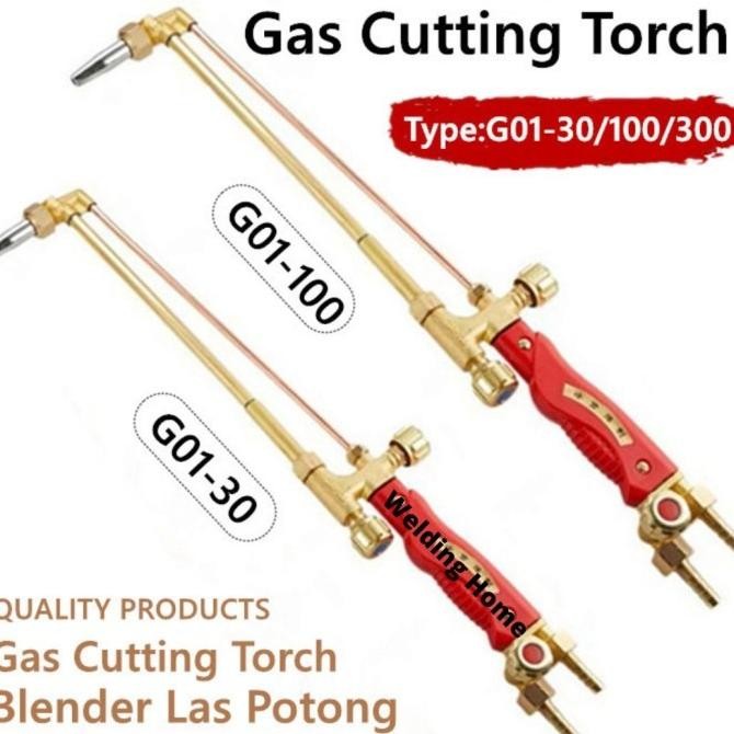 Tersedia G01-30 G01-100 G01-300 Stang Las Blender Potong Gas Cutting Torch OXY