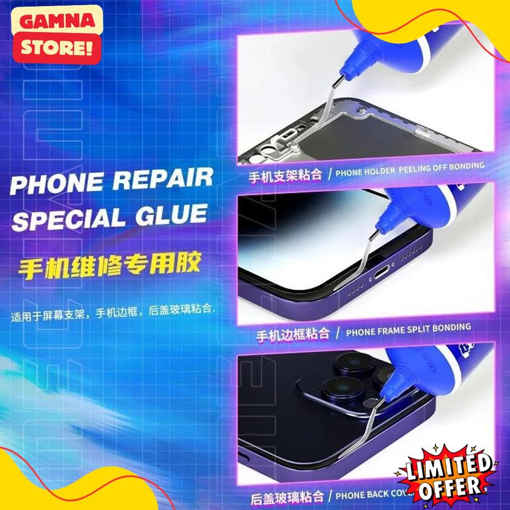 

Lem Lcd Layar Sentuh Hp Mechanic Super X 60Ml Original Terlengkap Dan Termurah